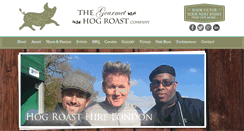 Desktop Screenshot of gourmet-hog-roast.com